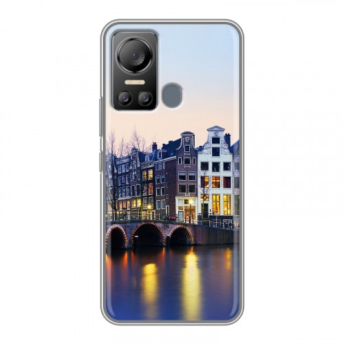 Дизайнерский силиконовый чехол для Itel Vision 5 амстердам
