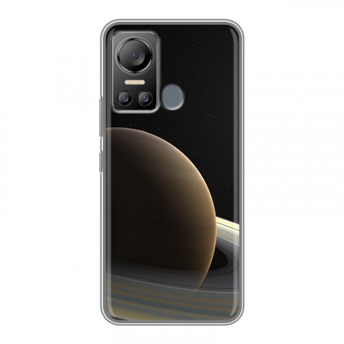 Дизайнерский силиконовый чехол для Itel Vision 5 Сатурн