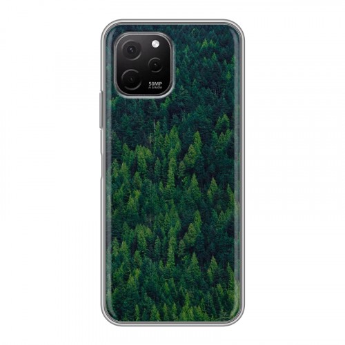 Дизайнерский пластиковый чехол для Huawei Nova Y61 лес