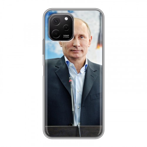 Дизайнерский силиконовый чехол для Huawei Nova Y61 В.В.Путин