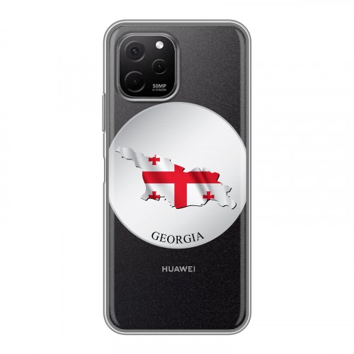 Дизайнерский силиконовый чехол для Huawei Nova Y61 Грузия