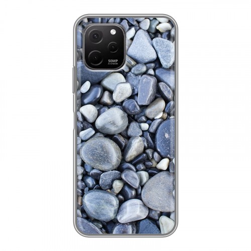 Дизайнерский силиконовый чехол для Huawei Nova Y61 Текстура камня