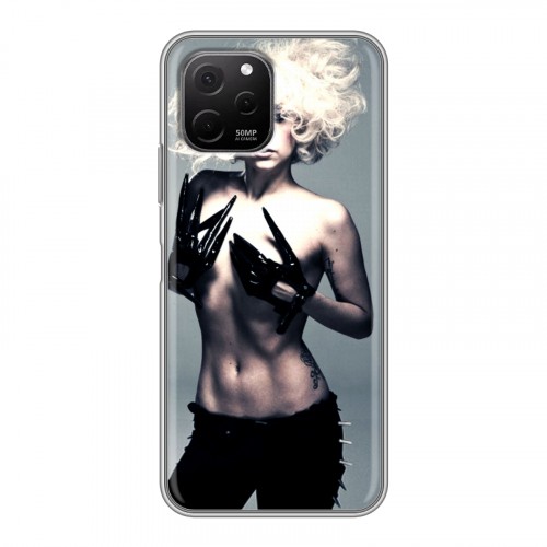 Дизайнерский силиконовый чехол для Huawei Nova Y61 Леди Гага