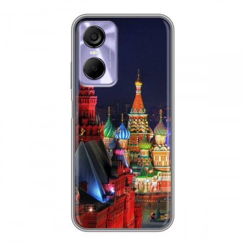 Дизайнерский силиконовый чехол для Tecno Pop 6 Pro Москва
