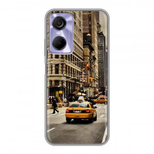 Дизайнерский силиконовый чехол для Tecno Pop 6 Pro Нью-Йорк