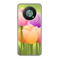 Дизайнерский силиконовый чехол для Huawei Nova Y90 Романтик цветы