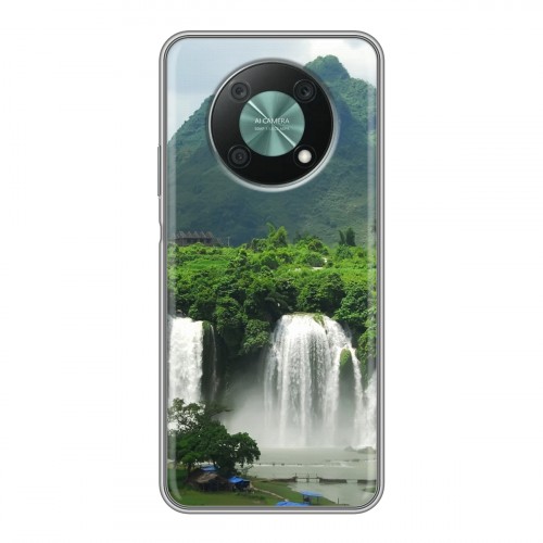 Дизайнерский силиконовый чехол для Huawei Nova Y90 водопады