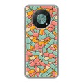 Дизайнерский силиконовый чехол для Huawei Nova Y90 Разноцветные таблетки
