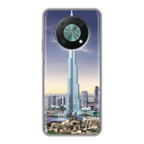 Дизайнерский силиконовый чехол для Huawei Nova Y90 Дубаи