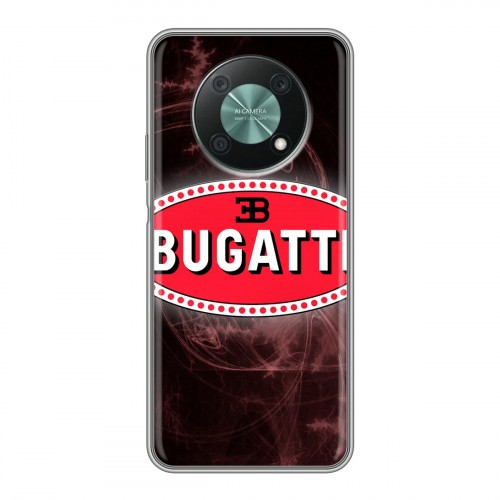 Дизайнерский силиконовый чехол для Huawei Nova Y90 Bugatti