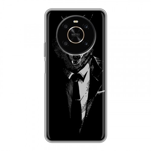 Дизайнерский силиконовый чехол для Huawei Honor X9 Хищные джентльмены