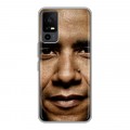 Дизайнерский силиконовый чехол для TCL 40R 5G Барак Обама
