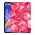 Дизайнерский силиконовый чехол для Huawei Honor Pad X8 Монохромные цветы