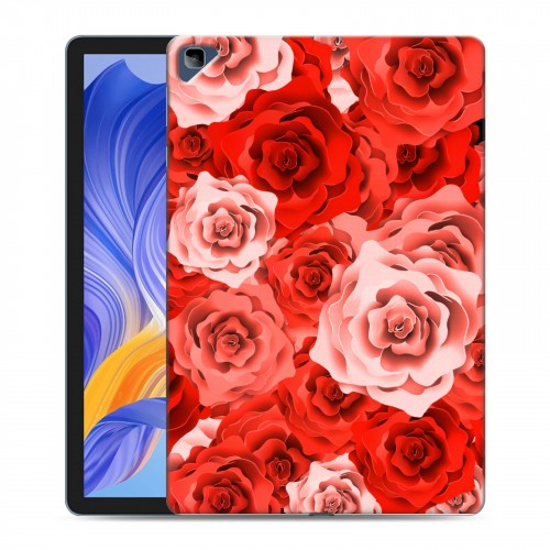 Дизайнерский силиконовый чехол для Huawei Honor Pad X8 Органические цветы
