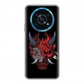 Дизайнерский силиконовый с усиленными углами чехол для Huawei Honor Magic 4 Lite 5G Cyberpunk 2077