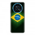 Дизайнерский силиконовый чехол для Huawei Honor Magic 4 Lite 5G Флаг Бразилии