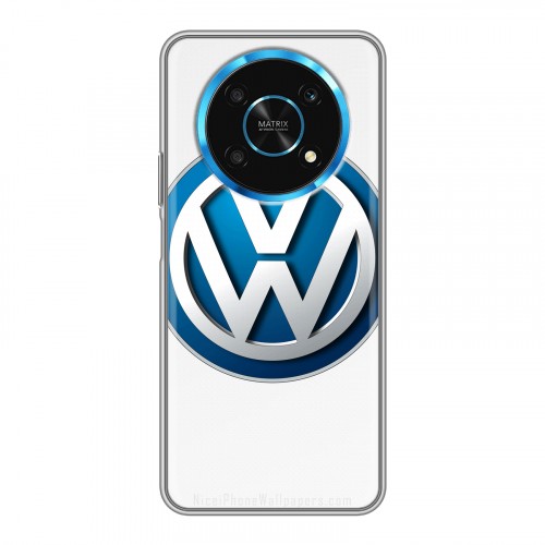 Дизайнерский силиконовый с усиленными углами чехол для Huawei Honor Magic 4 Lite 5G Volkswagen