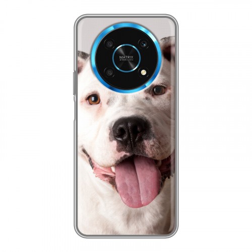 Дизайнерский силиконовый с усиленными углами чехол для Huawei Honor Magic 4 Lite 5G Собаки