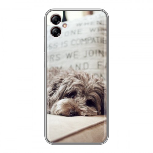 Дизайнерский силиконовый чехол для Samsung Galaxy A04e Собаки