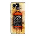Дизайнерский силиконовый чехол для Realme C30s Jack Daniels