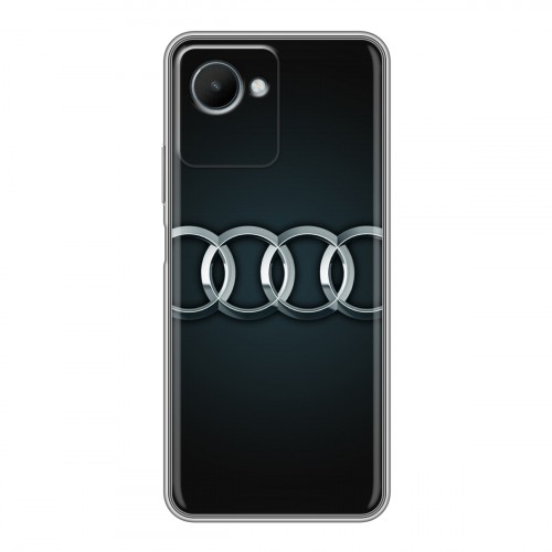 Дизайнерский силиконовый чехол для Realme C30s Audi
