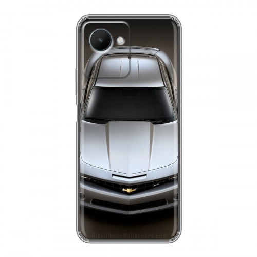 Дизайнерский силиконовый чехол для Realme C30s Chevrolet