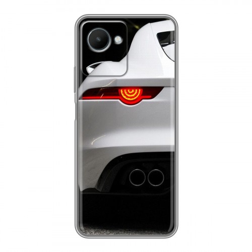 Дизайнерский силиконовый чехол для Realme C30s Jaguar