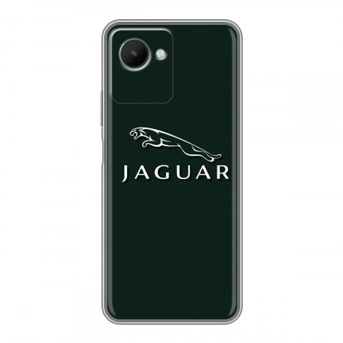 Дизайнерский силиконовый чехол для Realme C30s Jaguar