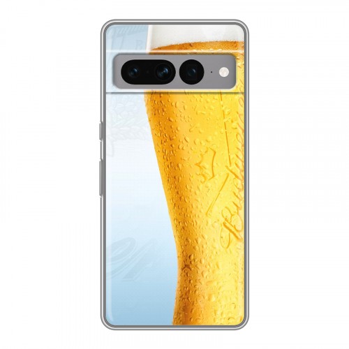 Дизайнерский силиконовый чехол для Google Pixel 7 Pro Budweiser