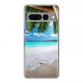 Дизайнерский силиконовый чехол для Google Pixel 7 Pro Пляж