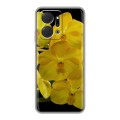 Дизайнерский силиконовый чехол для Huawei Honor X7a Орхидеи