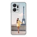 Дизайнерский пластиковый чехол для Huawei Honor X7a Париж