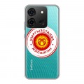 Полупрозрачный дизайнерский пластиковый чехол для Infinix Smart 7 флаг Киргизии