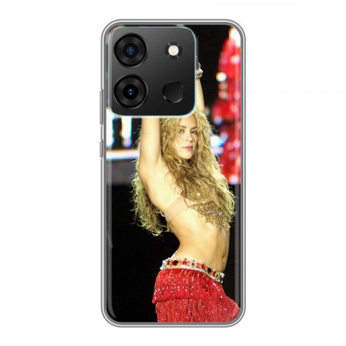 Дизайнерский силиконовый чехол для Infinix Smart 7 Shakira