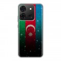 Дизайнерский силиконовый чехол для Infinix Smart 7 Флаг Азербайджана