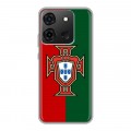 Дизайнерский силиконовый чехол для Infinix Smart 7 Флаг Португалии