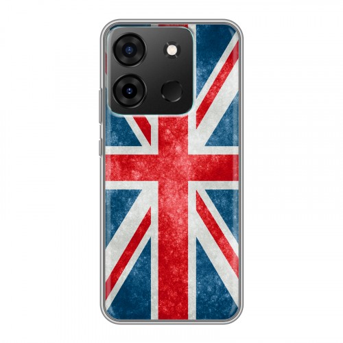 Дизайнерский силиконовый чехол для Infinix Smart 7 Флаг Британии