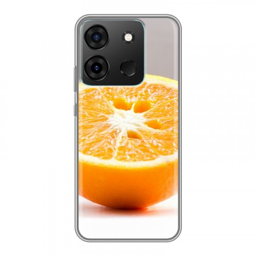 Дизайнерский силиконовый чехол для Infinix Smart 7 Апельсины