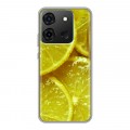 Дизайнерский силиконовый чехол для Infinix Smart 7 Лимон