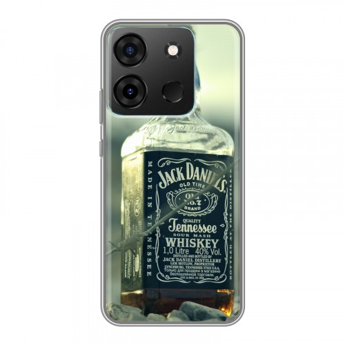 Дизайнерский силиконовый чехол для Infinix Smart 7 Jack Daniels