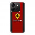 Дизайнерский силиконовый чехол для Infinix Smart 7 Ferrari