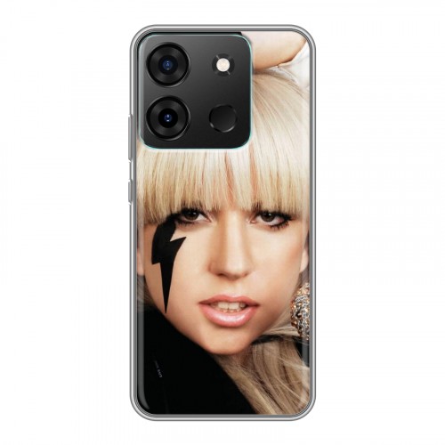 Дизайнерский силиконовый чехол для Infinix Smart 7 Леди Гага