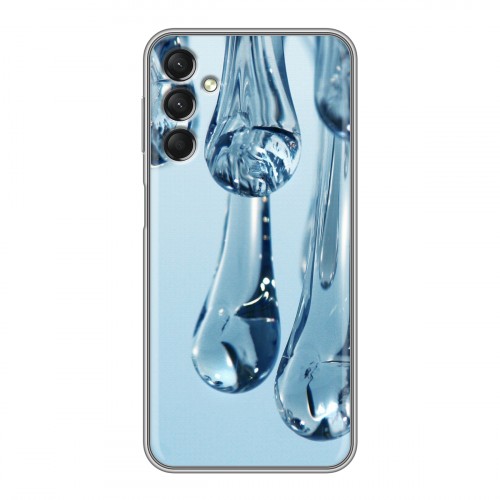 Дизайнерский силиконовый чехол для Samsung Galaxy A24 4G Абстракции Капли
