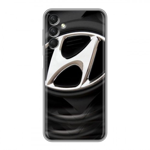 Дизайнерский силиконовый чехол для Samsung Galaxy A24 4G Hyundai