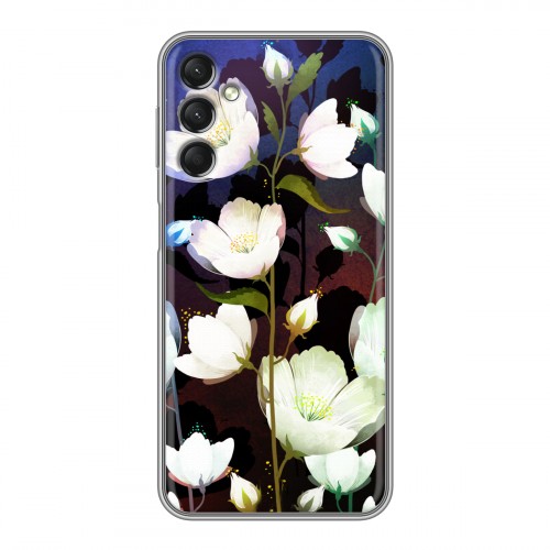 Дизайнерский силиконовый чехол для Samsung Galaxy A24 4G Органические цветы