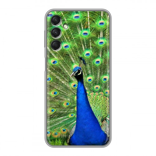 Дизайнерский пластиковый чехол для Samsung Galaxy A24 4G Павлины