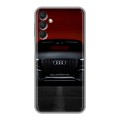 Дизайнерский силиконовый с усиленными углами чехол для Samsung Galaxy A24 4G Audi