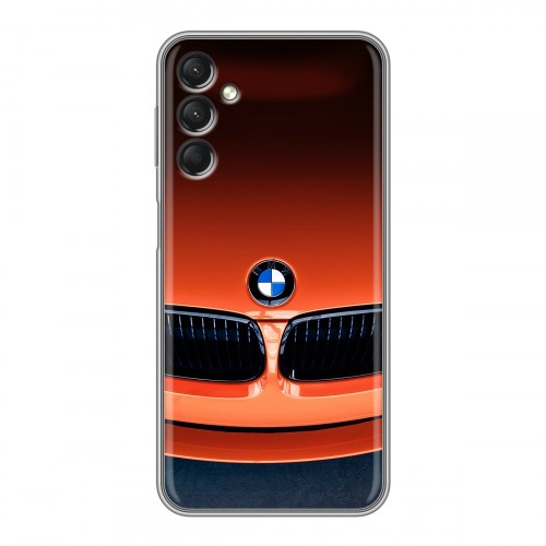 Дизайнерский силиконовый чехол для Samsung Galaxy A24 4G BMW