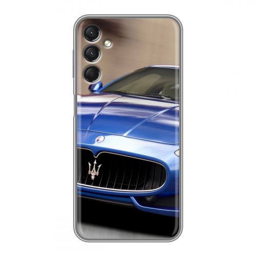 Дизайнерский силиконовый чехол для Samsung Galaxy A24 4G Maserati