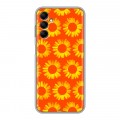 Дизайнерский пластиковый чехол для Samsung Galaxy M14 5G Монохромные цветы